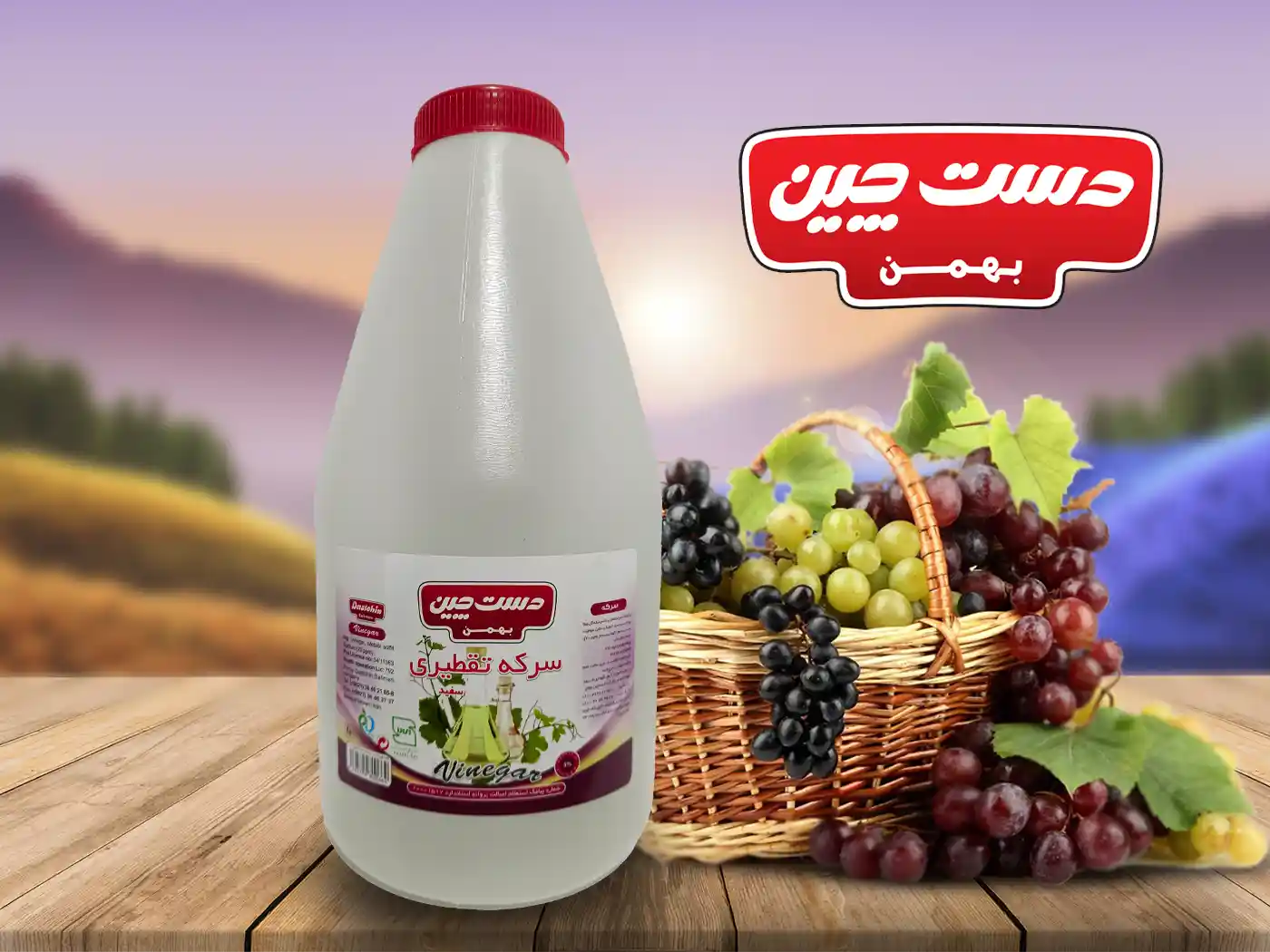 سرکه 3000 دست چین ـ سفید